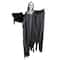 Northlight; 66" Pre-Lit Black & Red Sonic Skeletal Reaper with Wings Halloween Décor; Category:Halloween Inflatables; Image:5